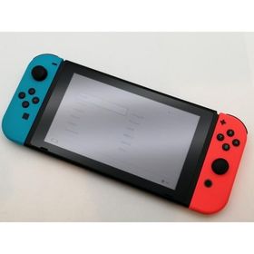 【中古】Nintendo Switch 本体 Joy-Con(L) ネオンブルー/(R) ネオンレッド HAD-S-KABAA 【2019年8月】【津田沼】保証期間１ヶ月【ランクB】
