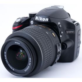ニコン デジタル一眼レフカメラ Nikon D3200 レンズキット 中古 新品SDカード付き 届いてすぐに使える ライブビュー 手振れ補正 動画撮影 長期保証