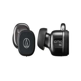 オーディオテクニカ(audio-technica) ATH-SQ1TW2NC-BK ブラック 完全ワイヤレスノイズキャンセリングイヤホン