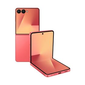 Samsung Galaxy Z Flip7 256GB |コーラルレッド|Galaxy AI対応|SIMフリースマホ 本体 端末|FeliCa対応|6.9インチ|軽量188g|IP48防水防塵|