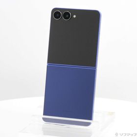 (中古)SAMSUNG Galaxy Z Flip7 256GB ブルーシャドウ SM-F766Z Softbank SIMフリー(348-ud)