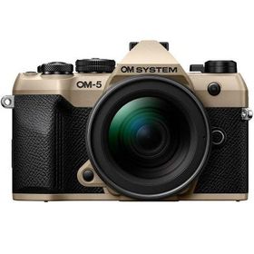 10年間保証付き OM SYSTEM OM-5 Mark II 12-45mm F4.0 PRO kit サンドベージュ (OM SYSTEM 夏のキャッシュバック対象商品 2026年6月26日〜9月13日）
