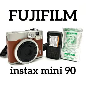 FUJIFILM instax mini 90 ブラウン フィルム付き