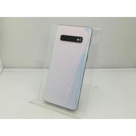【中古】SAMSUNG docomo 【SIMロック解除済み】 Galaxy S10 SC-03L Prism White【大須】保証期間１ヶ月【ランクB】