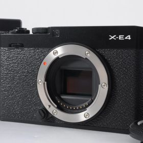 動作確認済 Fujifilm X-E4 Black ミラーレス一眼 ほぼ新品
