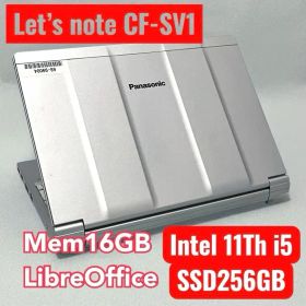 Let's note CF-SV1 第11世代i5 SSD256GB/16GB