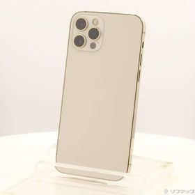 〔中古〕Apple(アップル) iPhone12 Pro 128GB ゴールド MGM73J／A SIMフリー〔276-ud〕
