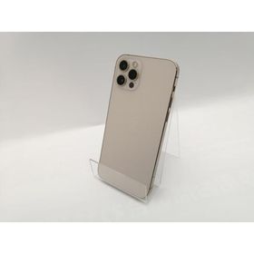 【中古】Apple au 【SIMロック解除済み】 iPhone 12 Pro 128GB ゴールド MGM73J/A【神保町】保証期間１ヶ月【ランクC】