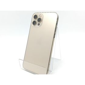 【中古】Apple au 【SIMロック解除済み】 iPhone 12 Pro 128GB ゴールド MGM73J/A【戸塚】保証期間１ヶ月【ランクC】