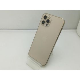 【中古】Apple docomo 【SIMロック解除済み】 iPhone 12 Pro 128GB ゴールド MGM73J/A【スマーク伊勢崎】保証期間１ヶ月【ランクC】