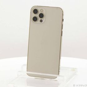 〔中古〕Apple(アップル) iPhone12 Pro 128GB ゴールド NGM73J／A SIMフリー〔269-ud〕