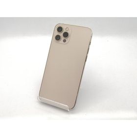 【中古】Apple SoftBank 【SIMロック解除済み】 iPhone 12 Pro 128GB ゴールド MGM73J/A【三宮センター】保証期間１ヶ月【ランクC】