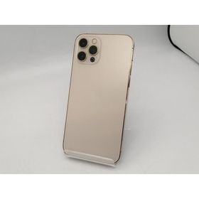 【中古】Apple docomo 【SIMロック解除済み】 iPhone 12 Pro 128GB ゴールド MGM73J/A【広島本通】保証期間１ヶ月【ランクC】