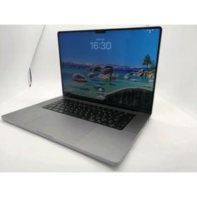 【中古】Apple MacBook Pro 16インチ M1 Pro(CPU:10C/GPU:16C) 16GB/512GB スペースグレイ MK183J/A (16インチ, 2021)【秋葉2号】保証期間１ヶ月【ランクA】