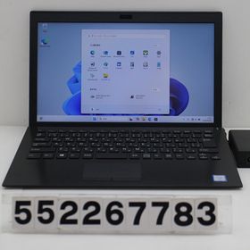 VAIO VJPG11C11N Core i5 8250U 1.6GHz/8GB/256GB(SSD)/13.3W/FHD(1920x1080)/Win11 【中古】