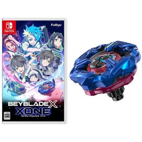 ベイブレードエックス XONE (ベイブレードエックス ゾーン) -Switch 【メーカー特典】「シノビナイフ4-60LF メタルコート:ブルー」 同梱 [video game]