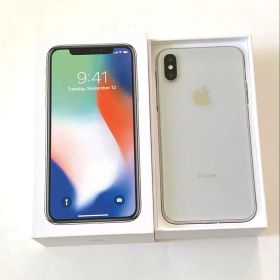 【美品】Apple iPhone X 本体 ・箱 バッテリー100%