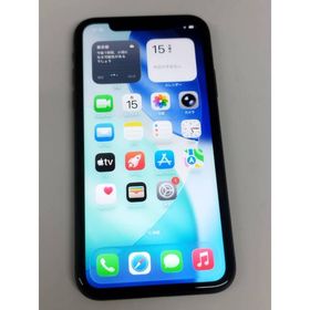 【SIMフリー】iPhone 11/A2221/64GB/ブラック〈MWLT2J/A〉