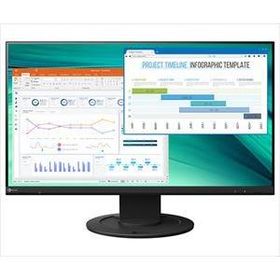 EIZO4-2911-04 カラー液晶モニター 23.8型 ブラック EV2460-BK[1個](as1-4-2911-04)