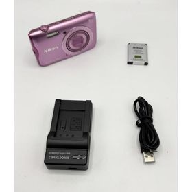【中古 動作確認済】 Nikon デジタルカメラ COOLPIX A300 光学8倍ズーム 2005万画素 ピンク A300PK