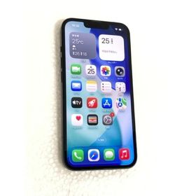 中古 Apple iPhone13 128GB ミッドナイト MLNC3J／A SIMフリー ※赤ロム保証あります