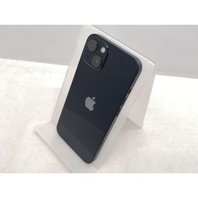 【中古】Apple au 【SIMフリー】 iPhone 13 128GB ミッドナイト MLNC3J/A【仙台駅東口】保証期間１ヶ月【ランクC】