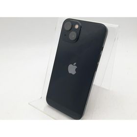 【中古】Apple au 【SIMフリー】 iPhone 13 128GB ミッドナイト MLNC3J/A【柏】保証期間１週間【ランクC】