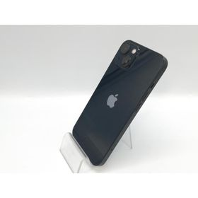 【中古】Apple au 【SIMフリー】 iPhone 13 128GB ミッドナイト MLNC3J/A【京都】保証期間１ヶ月【ランクC】