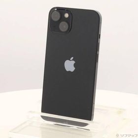 〔中古〕Apple(アップル) iPhone13 128GB ミッドナイト MLNC3J／A SIMフリー〔344-ud〕