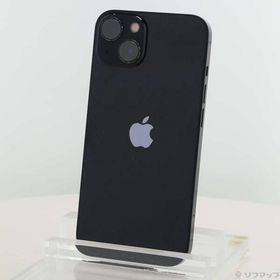 〔中古〕Apple(アップル) iPhone13 128GB ミッドナイト MLNC3J／A SIMフリー〔377-ud〕