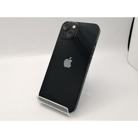 【中古】Apple SoftBank 【SIMフリー】 iPhone 13 128GB ミッドナイト MLNC3J/A【広島本通】保証期間１ヶ月【ランクC】