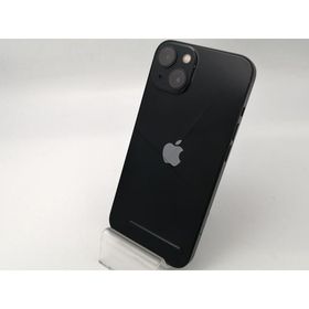 【中古】Apple 国内版 【SIMフリー】 iPhone 13 128GB ミッドナイト MLNC3J/A【大阪堂島】保証期間１ヶ月【ランクC】