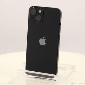 〔中古〕Apple(アップル) iPhone13 128GB ミッドナイト MLNC3J／A SIMフリー〔258-ud〕