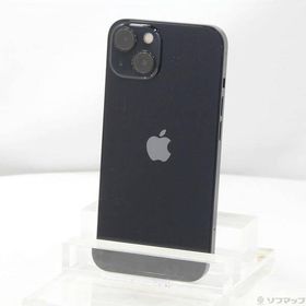 〔中古〕Apple(アップル) iPhone13 128GB ミッドナイト MLNC3J／A SIMフリー〔258-ud〕