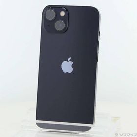 〔中古〕Apple(アップル) iPhone13 128GB ミッドナイト MLNC3J／A SIMフリー〔344-ud〕