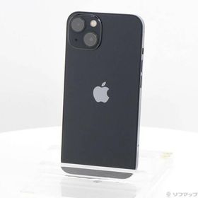 〔中古〕Apple(アップル) iPhone13 128GB ミッドナイト MLNC3J／A SIMフリー〔297-ud〕