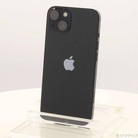 〔中古〕Apple(アップル) iPhone13 128GB ミッドナイト MLNC3J／A SIMフリー〔377-ud〕