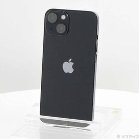 〔中古〕Apple(アップル) iPhone13 128GB ミッドナイト MLNC3J／A SIMフリー〔297-ud〕