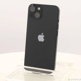〔中古〕Apple(アップル) iPhone13 128GB ミッドナイト MLNC3J／A SIMフリー〔377-ud〕