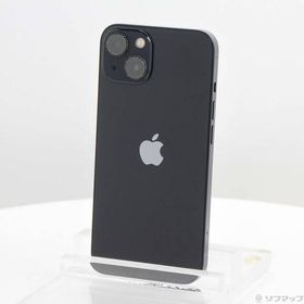 〔中古〕Apple(アップル) iPhone13 128GB ミッドナイト MLNC3J／A SIMフリー〔196-ud〕