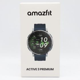 ボーナスストア+5％【新品未開封】Amazfit Active 3 Premium sp170082-C116 アトラスブルー 45mm スマートウォッチ アマズフィット アクティブ3 プレミアム 本体