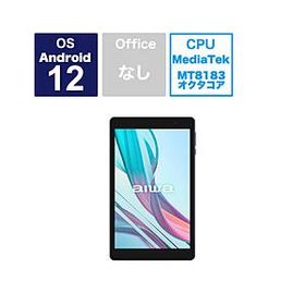 aiwa(アイワ) JA3-TBA0802 Androidタブレット tab AB8 ブラック ［8型 /Wi-Fiモデル /ストレージ：64GB］