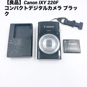 【良品】Canon IXY 220F コンパクトデジタルカメラ ブラック