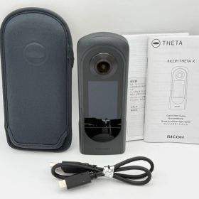 【動作確認済】RICOH THETA X リコー シータ 360度カメラ メタリックグレー
