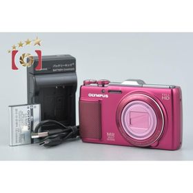 【中古】OLYMPUS オリンパス STYLUS SH-25MR レッド コンパクトデジタルカメラ