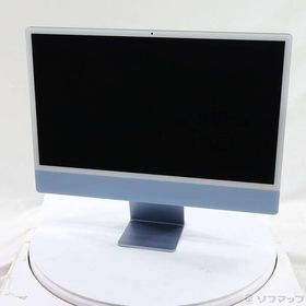 〔中古〕Apple(アップル) iMac 24-inch Mid-2021 MGPL3J／A Apple M1 8コアCPU_8コアGPU 16GB SSD1TB ブルー 〔macOS v15.7.8〕〔262-ud〕