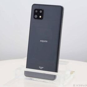 〔中古〕SHARP(シャープ) AQUOS sense6s 64GB ブラック AUAQSE6S au SIMフリー〔305-ud〕