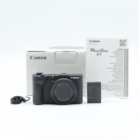 Canon Vlogカメラ PowerShot V1 PSV1 高画質コンパクト/ 手ブレ補正/ 自撮り・配信・旅行Vlog向け/ 軽量ボディで便利【中古】