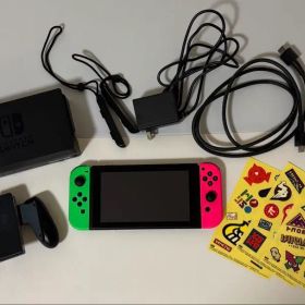 【SDカード付き】Nintendo Switch スプラトゥーン2セット 本体