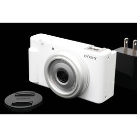 【全額返金保証】美品｜ソニー VLOGCAM ZV-1F (W) [ホワイト] CA01-M4670-2Q2A